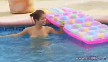 Pool videos swimming naked boy peeking