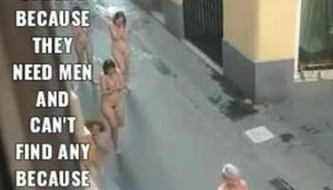 Nude Womens Running Video