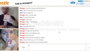 guy on Omegle tricked me into comparing cock... - Freuds Closet