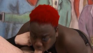 Red Head Ebony Xxx - Red Black Hair